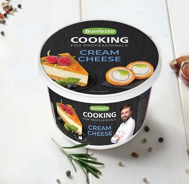 Сыр творожный CooKing Cream Cheese 70%, 500 гр